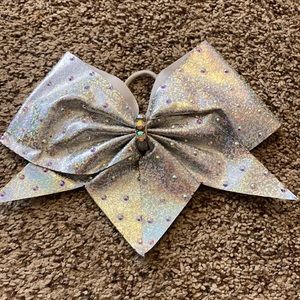 BOWS OF LONDON SILVER HOLO BLING BOW